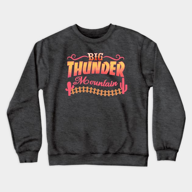 Big Thunder Crewneck Sweatshirt by Flip Flops in Fantasyland